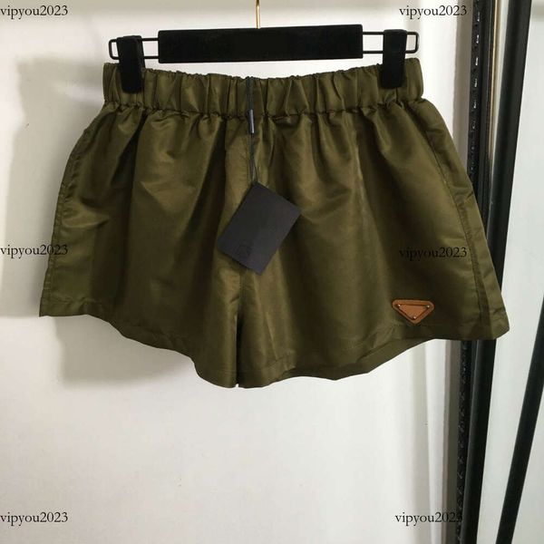 Designerinnen Frauen Shorts Luxuskleidung für Damen Hosen Mode Stickerei Logo Dekorative lässige Schnürung Kurzhose 16 April 16. April