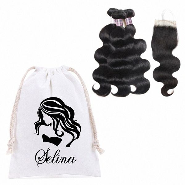 Nome Persuzido Cabelo Extensi Sacos de Caminhada de Desenho de Cabelo Mulheres Bundles de Cabelo Bolsas de Liga Sacos de Pacote de Sal de Cabelo de Cabelo K43f#