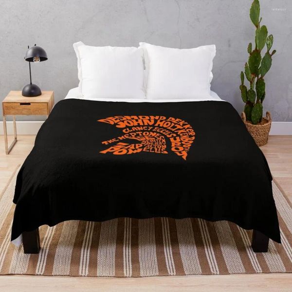 Decken Trojan Records Design T-Shirt Wurf Decke dekorative Bettsofas Sofas der Dekoration