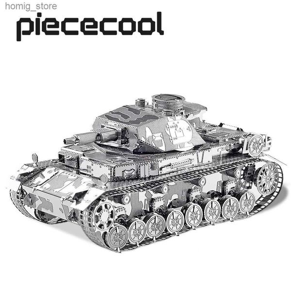 3D головоломки PieceCool Model Kits IV Танк 3D Металлическая головоломка DIY DIY Игрушки для подросткового мозга Y240415