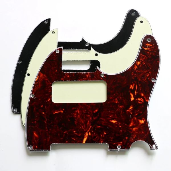 Kabel für P90 Guitar Pickup Tortoise TL Gitarrenpickguard 8 Löcher US Standard in schwarzen Minzgrünen Farben