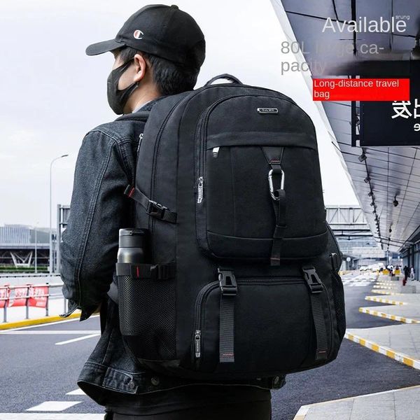 Rucksack Oxford Casual Herren -Reisegepäck mit großer Kapazität Bergstoffel -Motorrad -Schultasche für Männer