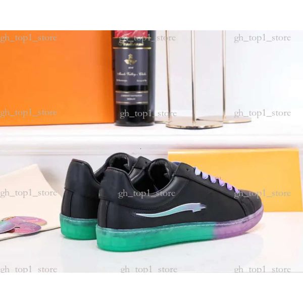 Scarpe da lvity in rilievo di scarpe casual designer di lusso sneaker triplo bianco rosa bianco blu nero verde giallo denim luis vuittons scarpe con scatola 2065