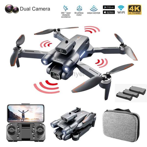 Droni Nuovo S1S Mini drone 4K 4K Profesional 6K HD Camera Evita per evitamento Aerial Fotografia Aanna Brushless Quadcopter pieghevole 1,2 km 240416