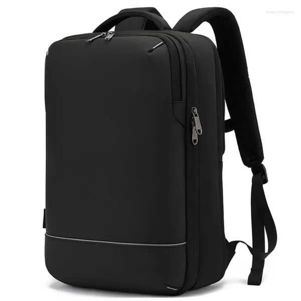 Backpack Travel Men 15 polegadas Laptop à prova d'água Notebook de alta qualidade Mulheres de grande capacidade Backpacks à prova de choques bolsa