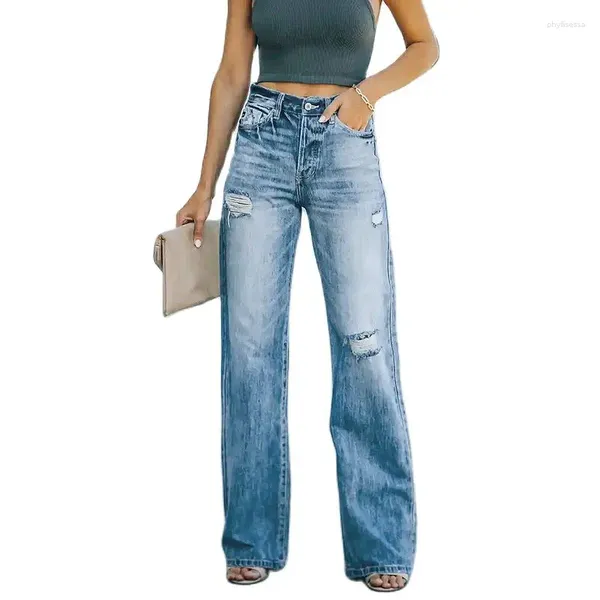 Jeans feminino Classic Style Sexy for Women Mide Waist
