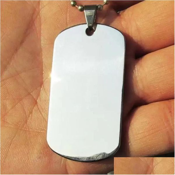 CARTÃO DE ID DE DOG CARTÃO DE BLANCO ATENAGEM ATELA MILITAR TAGS MELHOR MELHOREIRO A SUPERFÍCIE LASER MOMENTO GRAVÁVEL MAN PENDANTES FY3831 0812 DROP DISTRIMENTO OTLTM