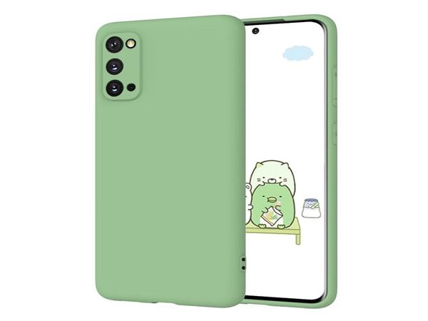 Custodia per telefono soft -TPU con protezione dello schermo per Samsung S20 Plus Ultra A71 A51 per iPhone 11 Pro Max XS XS XR SE 28109142