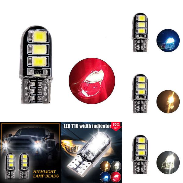 2024 T10 2835 LED 6SMD LED Light Light Auto Light Lettura Luce Light Light Lights Lampada DC 12V 5W