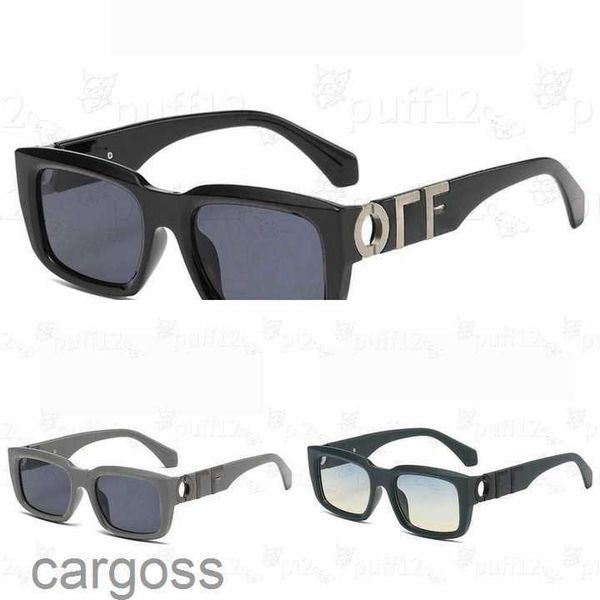 Роскошные дизайнерские солнцезащитные очки мужские женские солнцезащитные очки крутой стиль Горячая мода Классическая толстая тарелка Черная белая квадратная рама для очков от мужчин Дизайнер с оригинальной коробкой I FC01