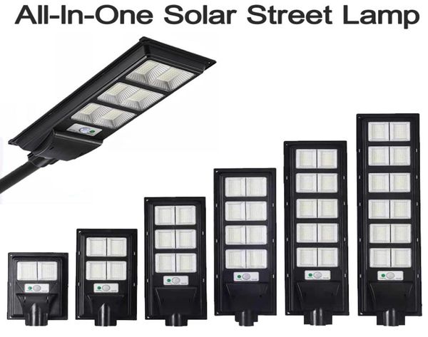 Solar Street Lamps Outdoor Lighting 3 Modi wasserdichte IP65 PIR Motion Sensor LED Gartenlichter im Freien Street Street 9076038