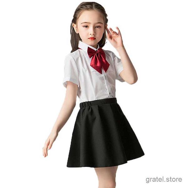Ternos japoneses estudantes meninos meninos uniformes escolares definem o jardim de infância, roupas de performance roupas infantis para crianças figurinos grátis