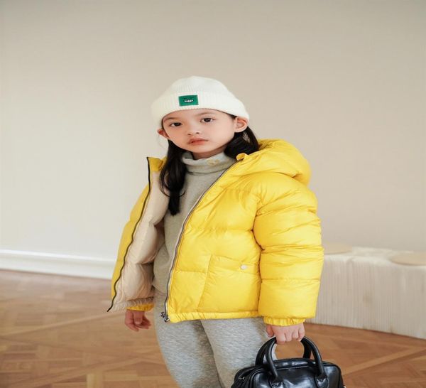 Doubleside Wear Down Jacket for Girls Boys Parka Kids Girl Girl Coots Coats Kids039s Весля для крышки8918591