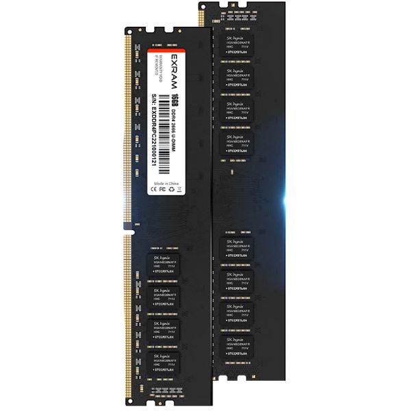 Rams Exram DDR3 DDR4 4GB 8GB 16 ГБ настольной памяти RAM RAM PC4 2133 2400 2666 3200 МГц 1.2V PC3 1066 1333 1600 1,5 В память UDIMM DDR3 ОЗУ ОЗУ