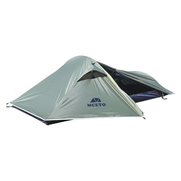 Backpacking Tent 1 человек сверхлегкий алюминиевый штурмопроницаемый полюс