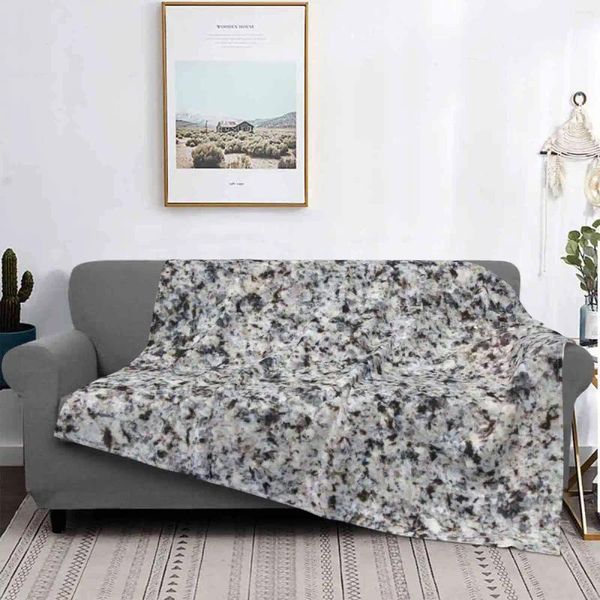 Decken Marmortextur Muster Zusammenfassung #5 Top -Qualität bequemer Bettsofa Weiche Decke Stein natürlicher Material Mineral