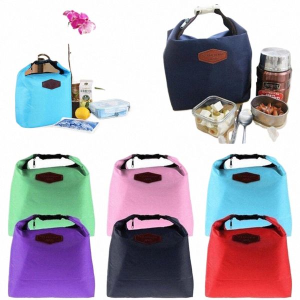 Borsa da pranzo isolata termica 1pc Portante portatile Oxford Coolboard Borsa di stoccaggio PROPRIO PROPRIE PACCHETTO INSULATI L7BO##