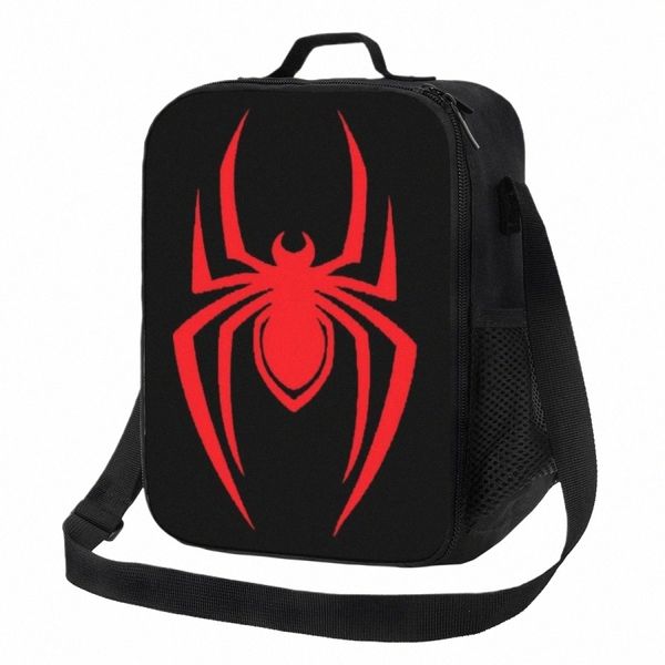 Lunhante de lanchonete de aranha de aranha personalizada Homens para lancheiras isoladas térmicas mais frias para crianças Escola M7MO#