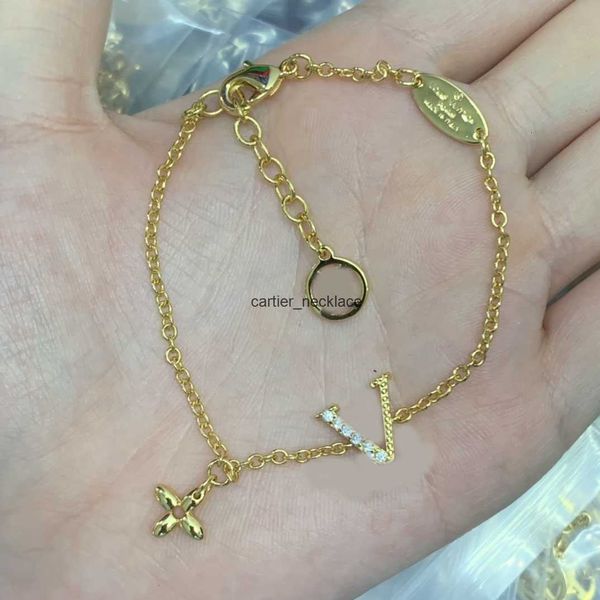 Klassische Star Clover Charm Bracelets Modedesigner 18K Gold Silber Link Kette Armreifen Armband für Frauen Halsketten Elegantes Schmuck Geschenk