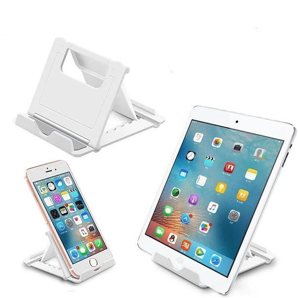Tragbares Telefon Lazy Holder Multi-Winkel Einstellen Sie universelle faltbare Handy-Tablet-Schreibtischständer für iPhone für Samsung Xiaomi