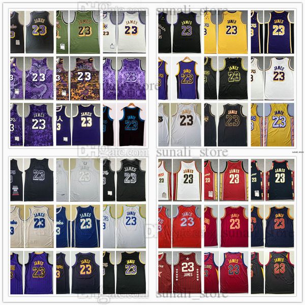 All Styles Basketball Lebron 23 James Jerseys Men New + Retro