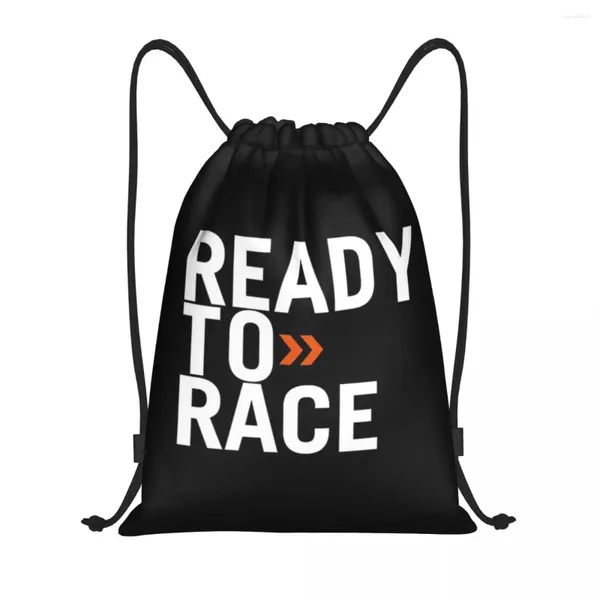 Einkaufstaschen bereit für Rennstrecke Rucksack Sports -Fitness -Tasche für Frauen Rennsport -Sackpack