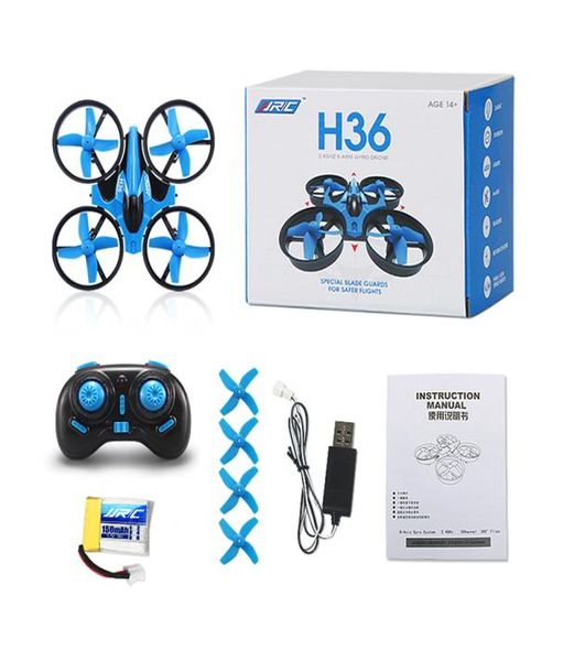 JJRC H36 Mini drone rc Quadcopters DRONE MODALITÀ SLEAD MULTICOPTER RC Helicopter Vs JJRC H8 Mini H20 DRON GIOCCHI per bambini1053653