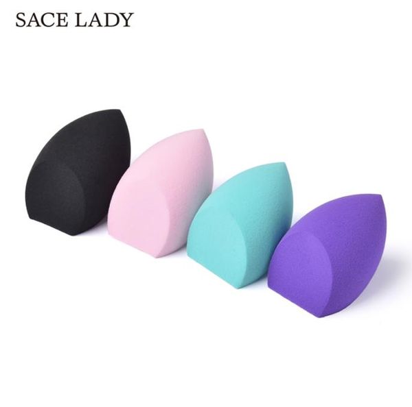 Drop Sace Lady Makeup Sponge Professional Cosmetic Sfuggini per la crema correttore di fondazione Crema per trucco con acqua morbida Sponge9848100