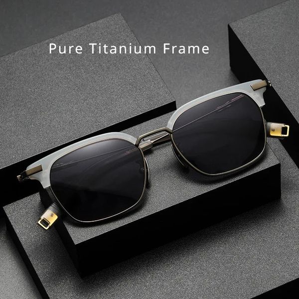 Pure Frame Sonnenbrille Sonnenschutz und UV Outdoor Modetrend Männer Frauen Ultra Light 240416