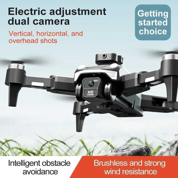 Kamera dronları 1080p fırçasız rc f200 drone katlanabilir dörtlü avcı wifi fpv hd hava fotoğrafçılığı geniş açısı 240417 ile