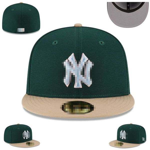 Hot Fitted Hats Snapbacks Hat Baskball Caps All Team for Men Women Women Sports Hat Hat Ny Beanies Flex Cap с оригинальным размером тега 7-8 L9