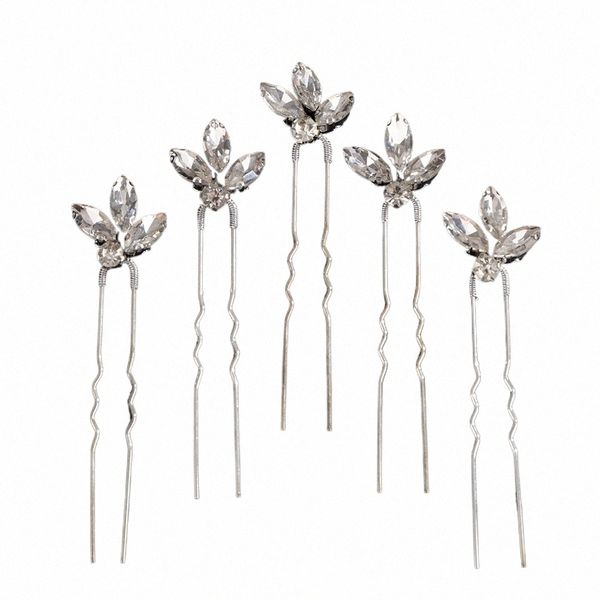 5pcs Red Sier Clyeste Bridal Hair Pins Headciepe для женщин зеленые синие свадебные акценты.