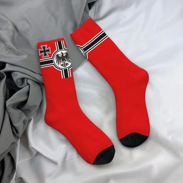 Herrensocken Deutsches Reich Reich Empire der Flagge Frauen Deutschland Stolzes Frühlingssommer Herbst Winter Middle Tube Geschenk