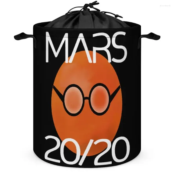 Bolsas de armazenamento Tank Marte 2024 Nerd Planet Classic para venda A mão de cesta de lavanderia multifuncional pode ser dobrada