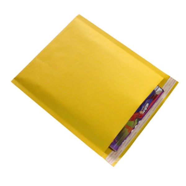 Busta a bolle di colore giallo per forniture per piccole imprese spedizione borse di imballaggio bolle mailer