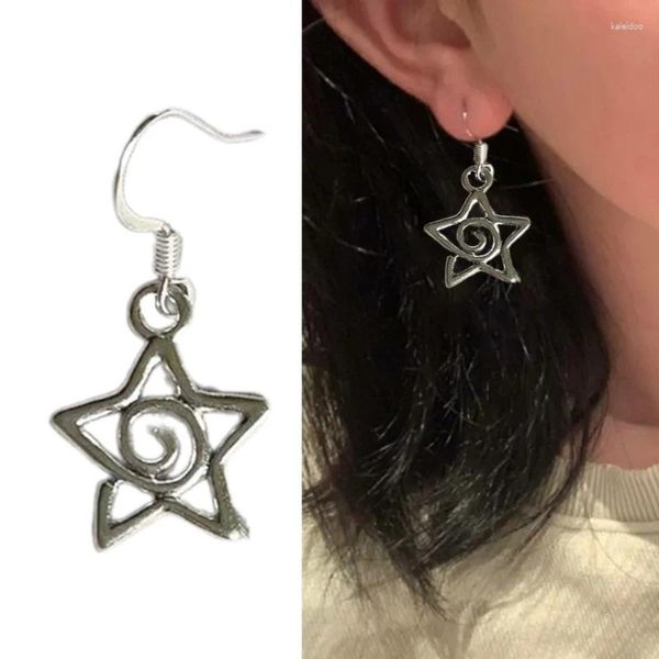 Dangle Ohrringe vielseitige Pentagramme Ohrringe Star Anhänger empfindliche Schmuckzubehör für Modebegeisterte