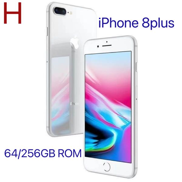 100% original renovierte authentische Apple iPhone8plus 5,5-Zoll-iOSA11 Sechs-Kern-Smartphone-Akkulaufzeit 100% Versiegelter Gehäuse 64 GB 256 GB ROM Fingerabdruck Entsperren Support