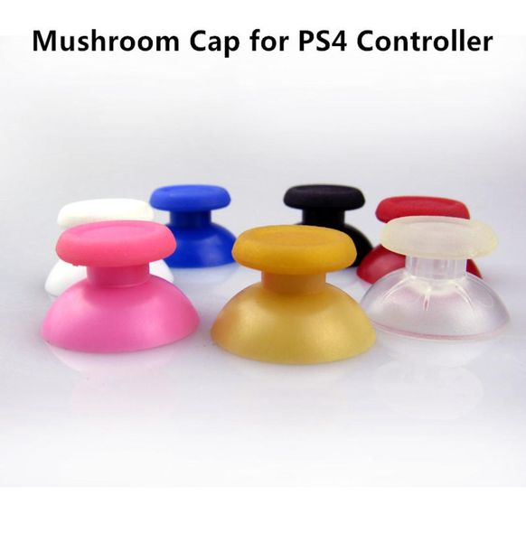 Copri di plastica Syytech Coppi di funghi per il controller PS4 Black Red Rosso Blu Oro Verde Oro Crystal Color2318652