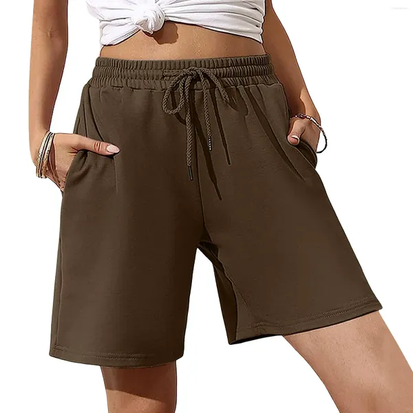 Calça feminina shorts de verão casual calça esportiva