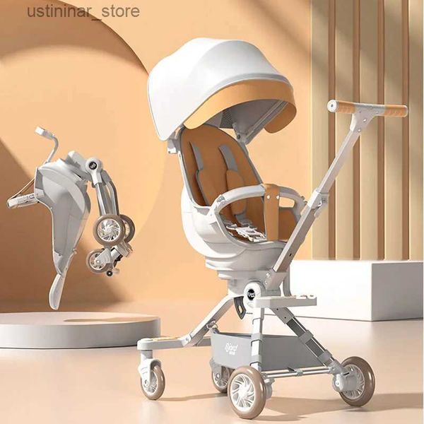 Passeggini# baby passeggino può sedersi e sdraiarsi per carrello per bambini car troppo carinabile passeggino telaio in alluminio sedia guscio di uova baby strollel l416