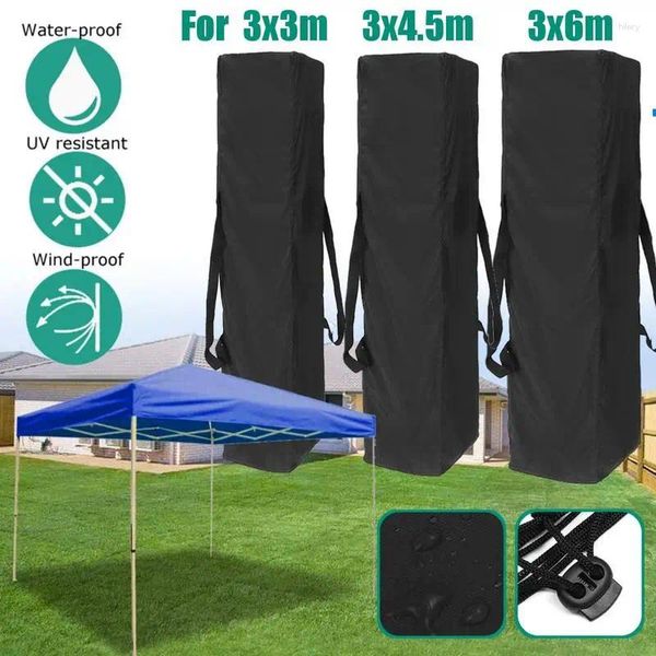 Sacos de armazenamento Bolsa de tenda de acampamento com alça de pavilhão protetor Capas de protetores anti-UV Organizador de pano de poliéster para acampamento