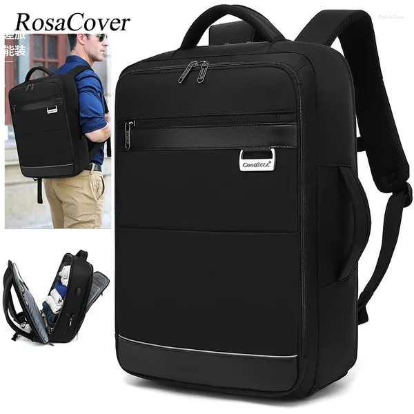 Backpack Männer Multifunktions USB-Ladung Fashion Business Casual Travel Anti-Diebstahl wasserdichte 17-Zoll-Laptop Schultasche Mochilas