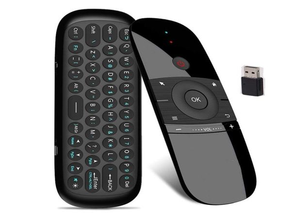 WECHIP W1 24G Tastiera wireless per mouse Air Mouse EN Versione Controllo APPREAPPRENCIMENTO REMOTO 6AXIS SENSE RICEVITORE USB9063416