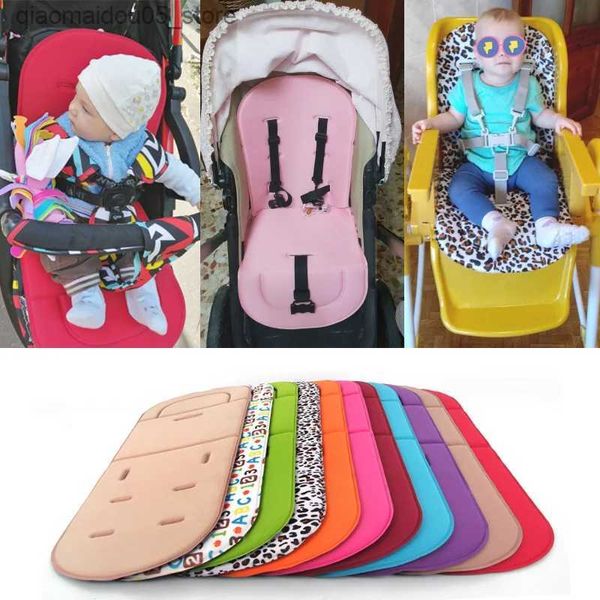 Acessórios para carrinhos de carrinho Acessórios Novo conforto Costo do carrinho de bebê Four Seasons Universal Soft Seat Chancion Chopherns Childrens Cushion Childrens Cart Cushion Q240416