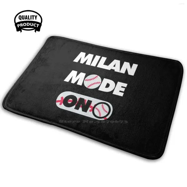 Ковры миланский режим бейсболиста на 3D Homeving Goods Mat Rug Ковл для ковров Baller Sports