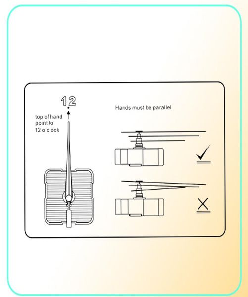 Numeri arabi in plastica in plastica da 15 cm per il tutto nuovo per gli accessori per orologi in quarzo per riparazioni fai -da -te FiTUP7845983