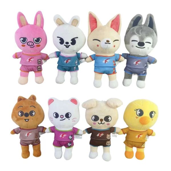 Sevimli yeni skzoo doldurulmuş oyuncaklar, sokak çocuklarının oyuncakları, Ledengn Hyunjin Hediyeleri