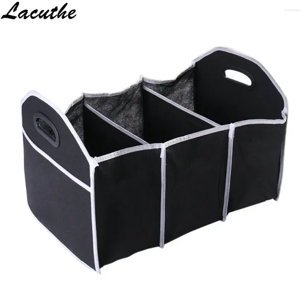 Auto Organizer Autozubehör Trunk Craltlapsible Toys Food Storage Lastwagen Ladungsbehälter Taschen Schachtel Schwarzes Stowying