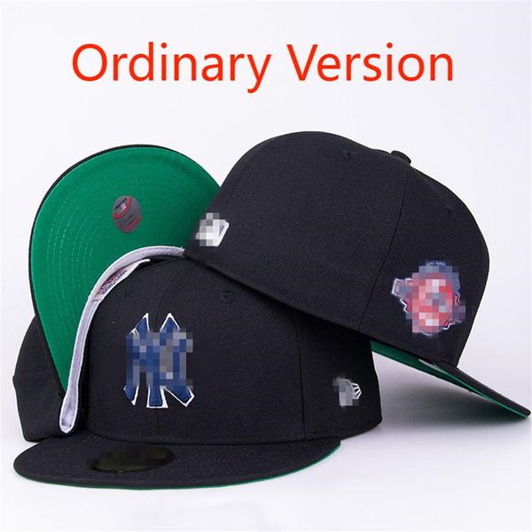Hot Fitted Hats Snapbacks Hat Baskball Caps All Team for Men Women Casquette Sports Hat Ny Beanies Flex Cap с оригинальным размером тега 7-8 L4