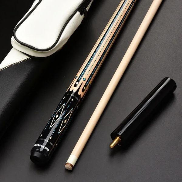 Piscina in legno Snooker Billiard Cue Cue 3/4 Black Snooker Snooker Billiard Cue Gloke 10,5 mm Stecca Biliardo Billiard Accessori 240409